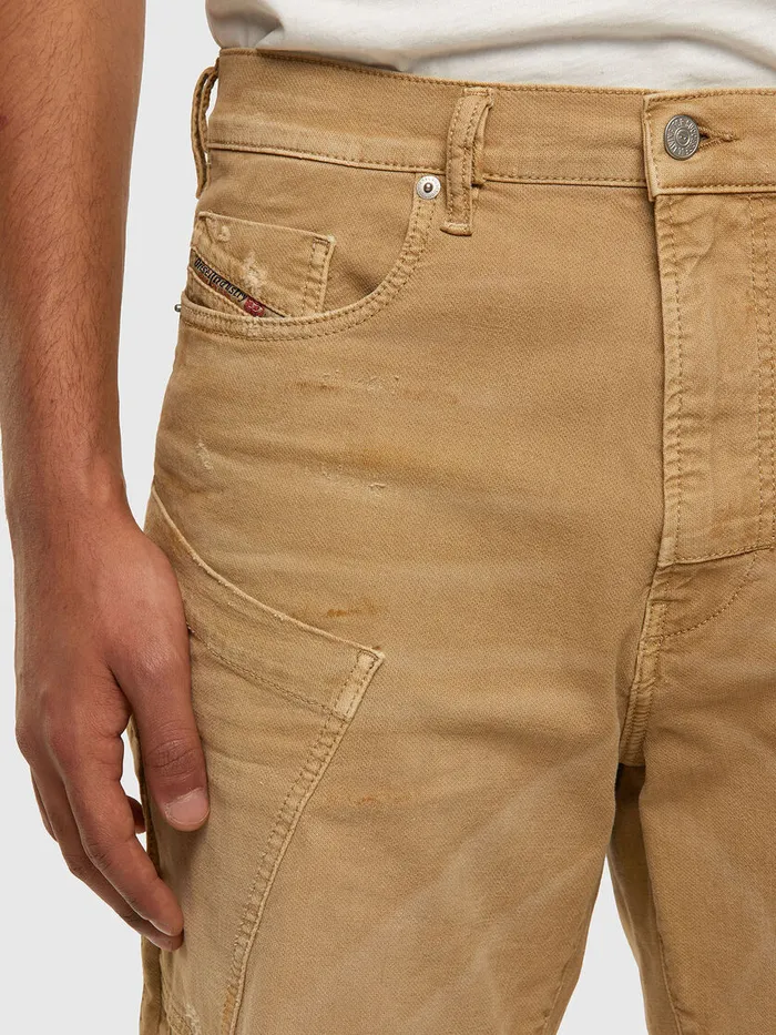 Diesel JoggJeans Mens DAzzer JoggJeans 069NF Beige Gift Ideas