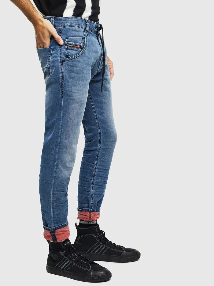 Diesel JoggJeans Mens Krooley JoggJeans 069MA Medium blue Gift Ideas