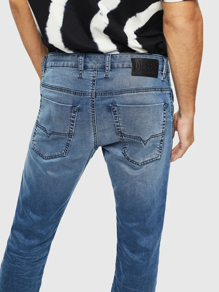 Diesel JoggJeans Mens Krooley JoggJeans 069MA Medium blue Gift Ideas
