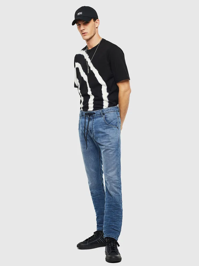 Diesel JoggJeans Mens Krooley JoggJeans 069MA Medium blue Gift Ideas