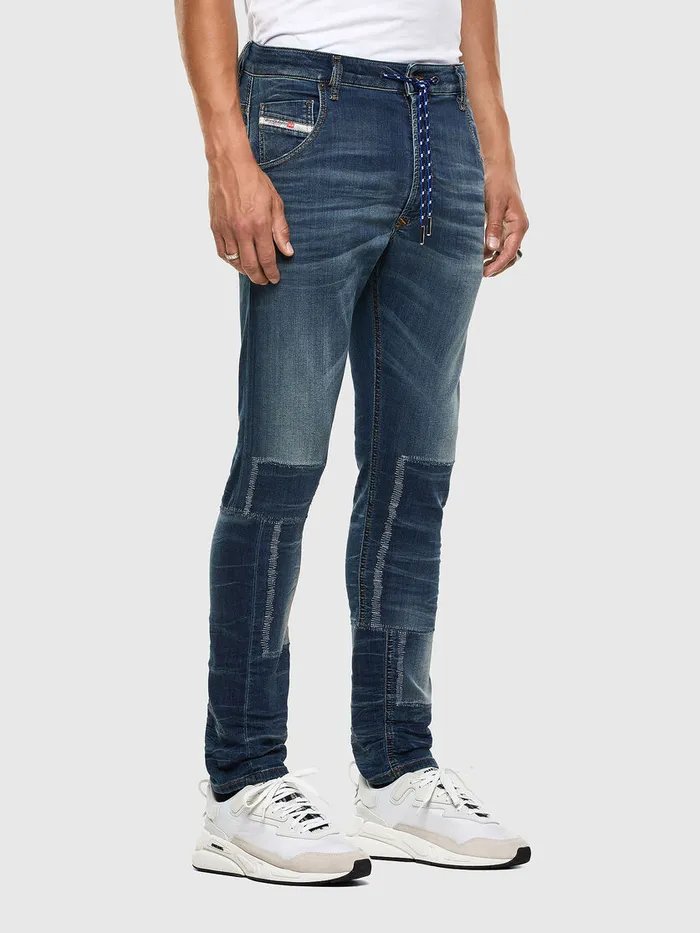Diesel JoggJeans Mens Krooley JoggJeans 069NK Medium blue Gift for Friend