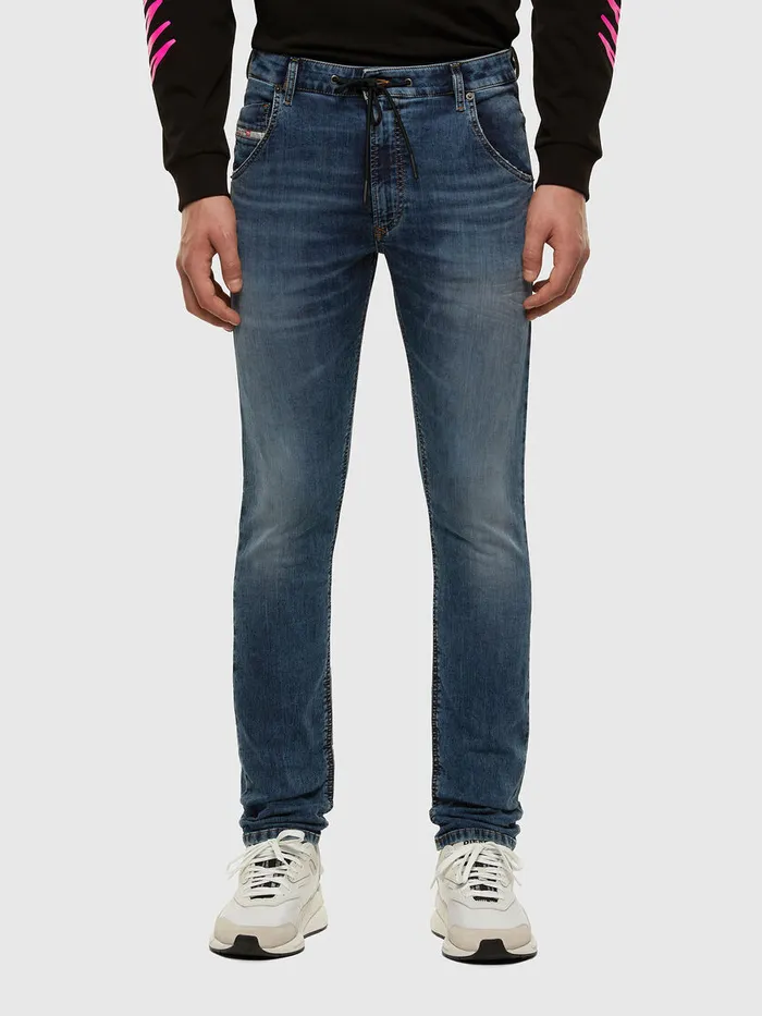 Diesel JoggJeans Mens Krooley JoggJeans 069NL Medium blue Gift for Friend