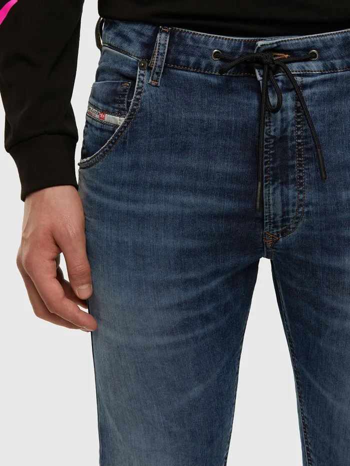 Diesel JoggJeans Mens Krooley JoggJeans 069NL Medium blue Gift for Friend