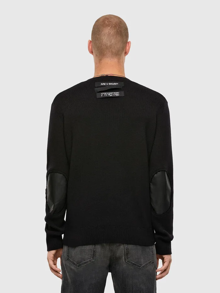 Diesel Knitwear Mens KAARON Black For Sale