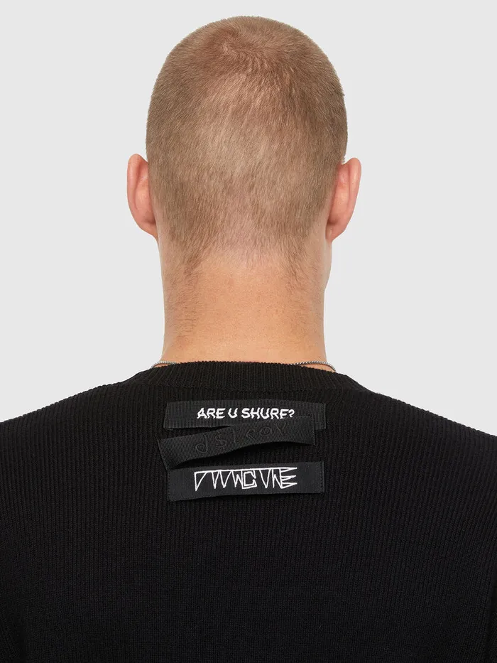 Diesel Knitwear Mens KAARON Black For Sale