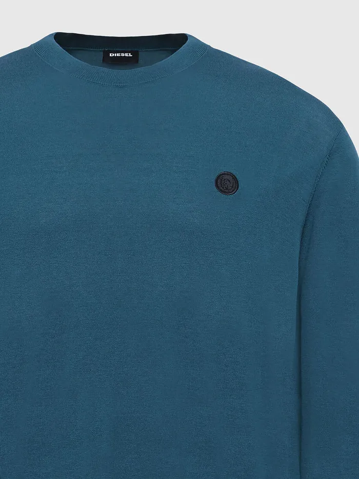 Diesel Knitwear Mens KCROFT Water Green Casaul
