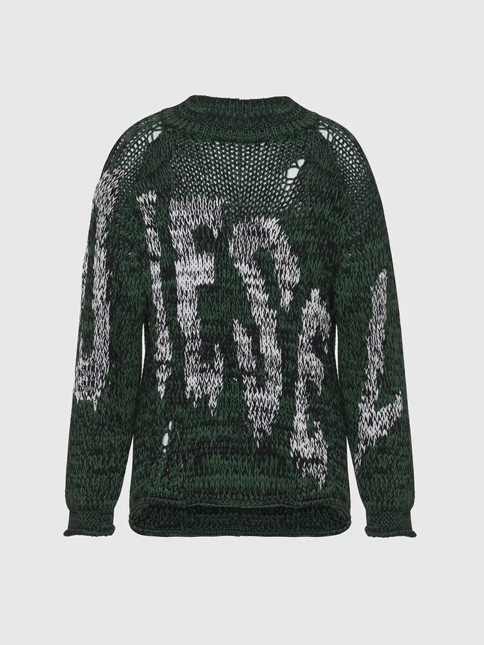 Diesel Knitwear Mens KFLYNN Green Near Me