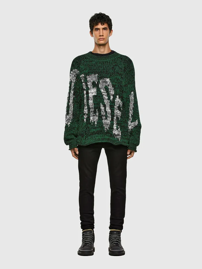Diesel Knitwear Mens KFLYNN Green Near Me