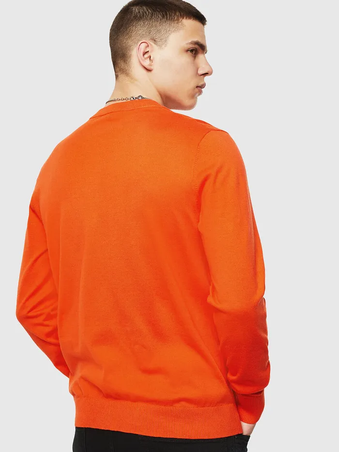 Diesel Knitwear Mens KFREEX Orange Online