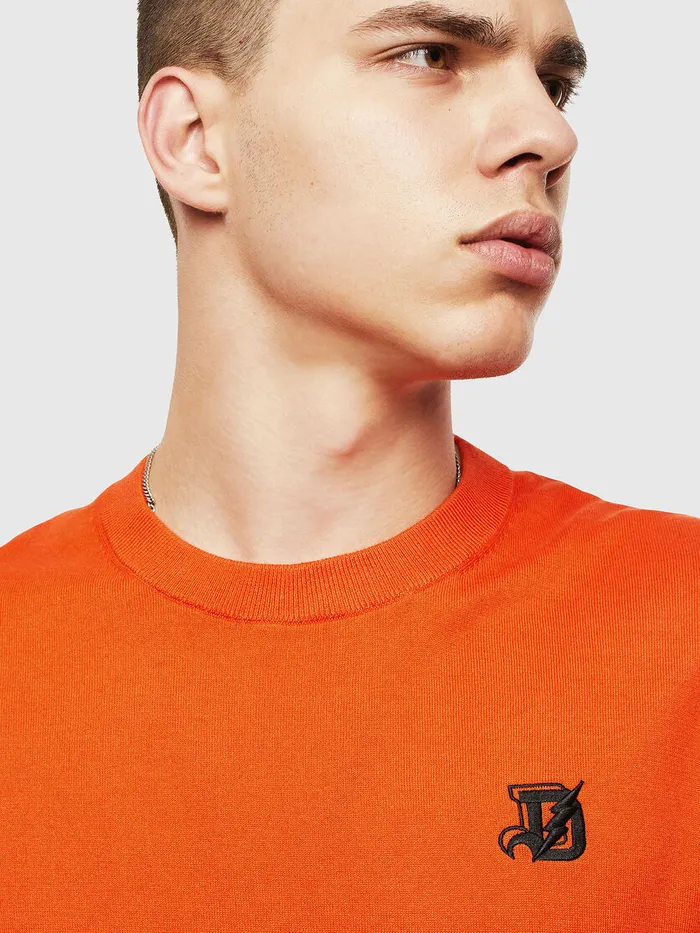 Diesel Knitwear Mens KFREEX Orange Online