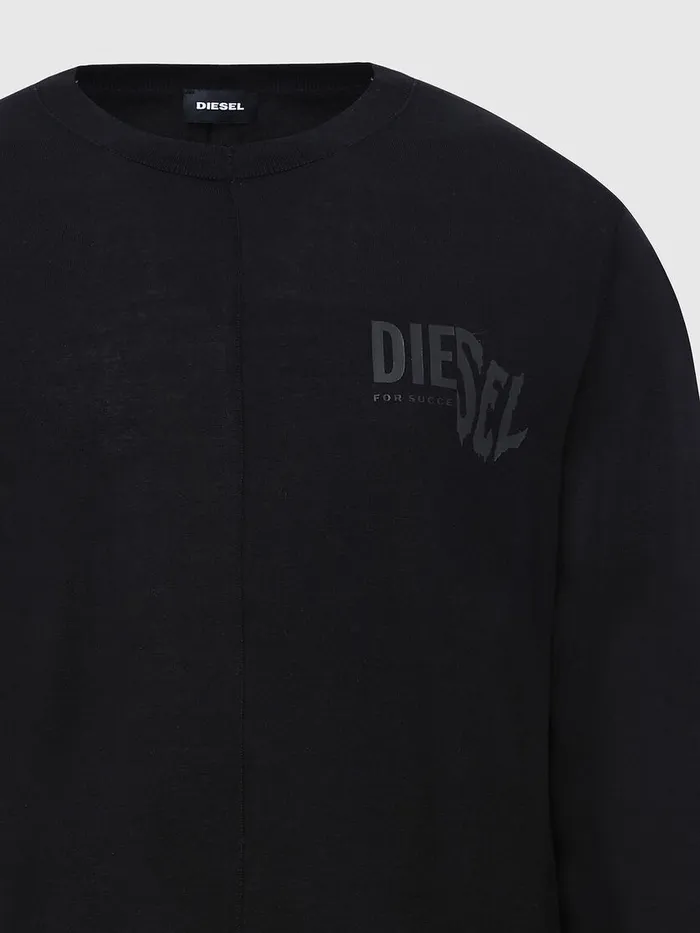 Diesel Knitwear Mens KHUGH Black Gift for Friend