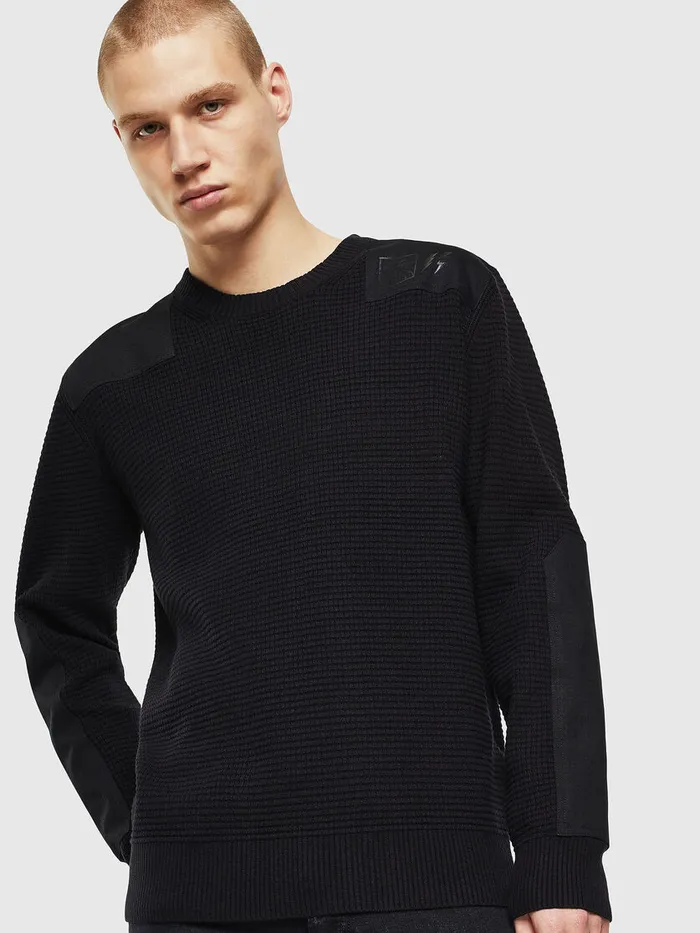 Diesel Knitwear Mens KLESTER Black Gift 4 You