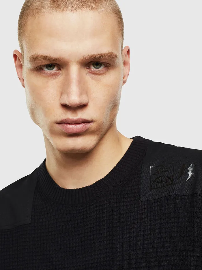 Diesel Knitwear Mens KLESTER Black Gift 4 You