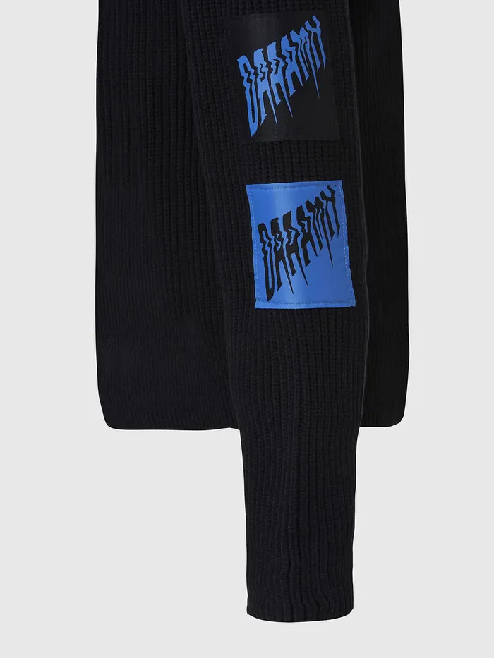 Diesel Knitwear Mens KSIMON Black Gift for Friend