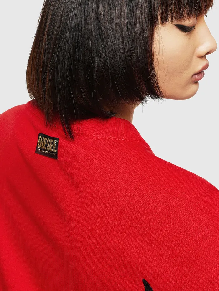 Diesel Knitwear Womens CLMTESS Red Gift Ideas