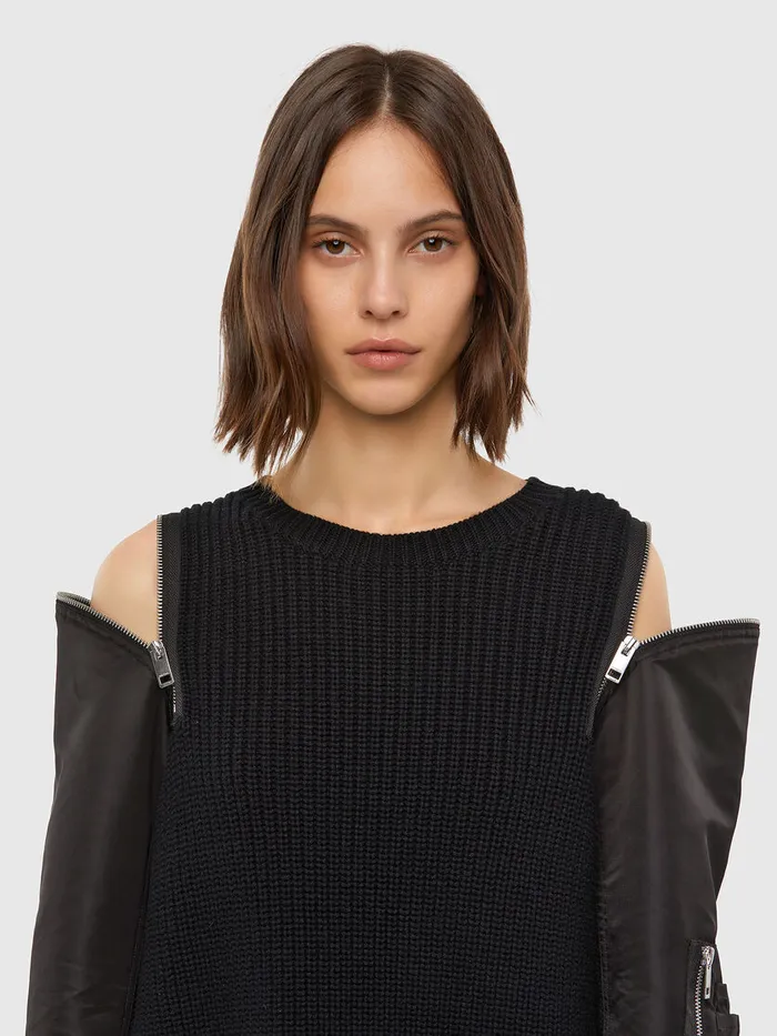 Diesel Knitwear Womens MCLARE Black Casaul