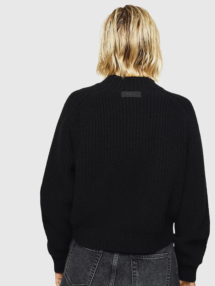 Diesel Knitwear Womens MFOLLYA BlackSilver On Sale