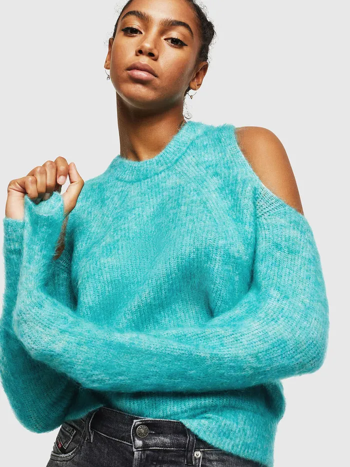 Diesel Knitwear Womens MLARA Azure Near Me