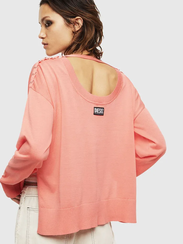 Diesel Knitwear Womens MPERLAA Pink Online
