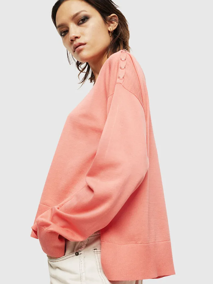 Diesel Knitwear Womens MPERLAA Pink Online