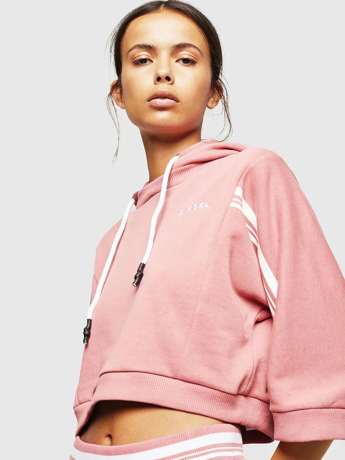 Diesel Loungewear Womens UFLTVERTIXCROP Pink