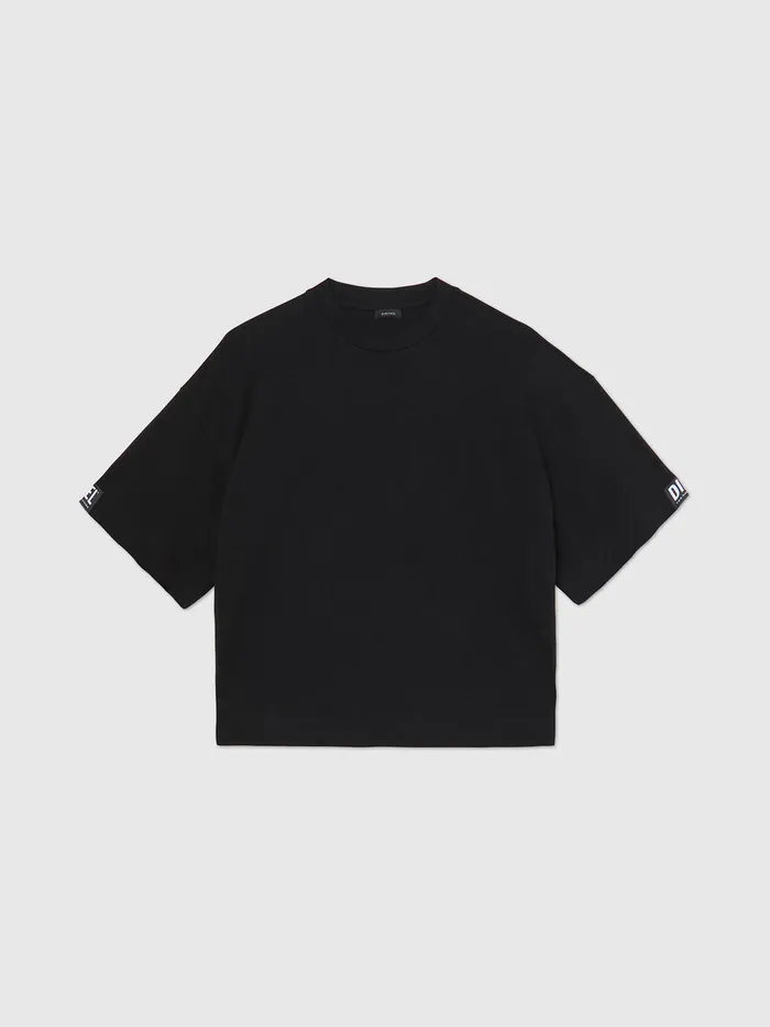 Diesel Loungewear Womens UFTEESHORTEE Black