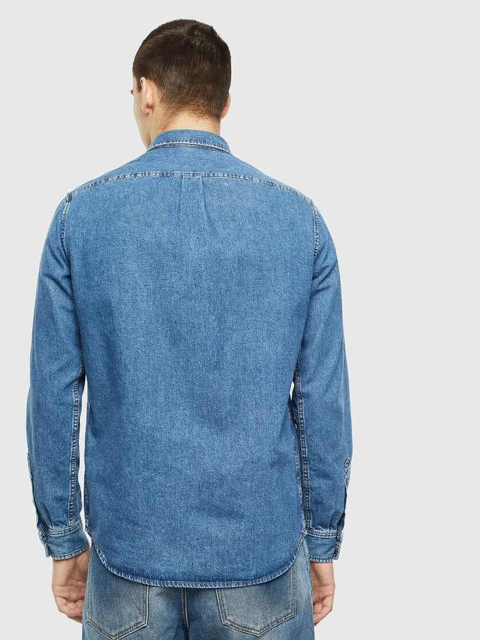 Diesel Shirts Mens DBERP Blue Jeans Gift for Friend
