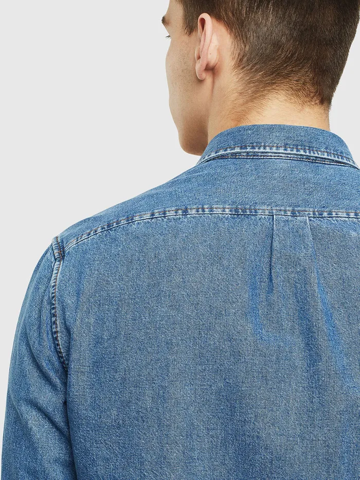 Diesel Shirts Mens DBERP Blue Jeans Gift for Friend