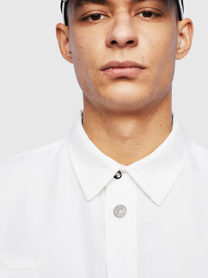 Diesel Shirts Mens DFLOX White Popular