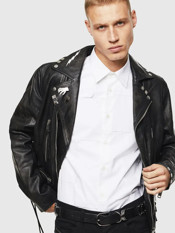 Diesel Shirts Mens SAUDREY White For Sale