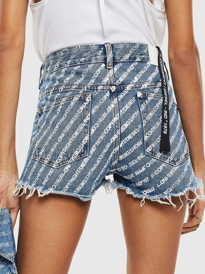 Diesel Shorts and Skirts Womens DERIFTY Medium blue Gift Ideas