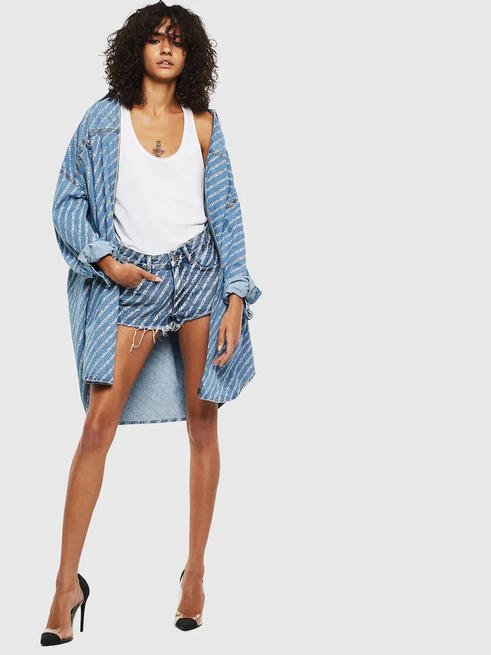 Diesel Shorts and Skirts Womens DERIFTY Medium blue Gift Ideas