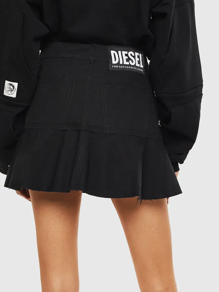Diesel Shorts and Skirts Womens OBETH Black Online