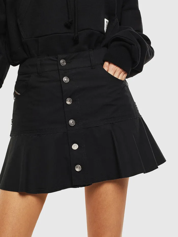 Diesel Shorts and Skirts Womens OBETH Black Online