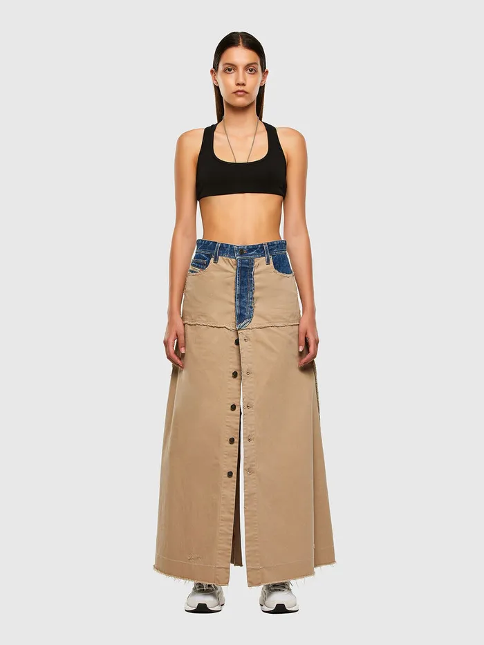 Diesel Shorts and Skirts Womens OMISTY Beige On Sale