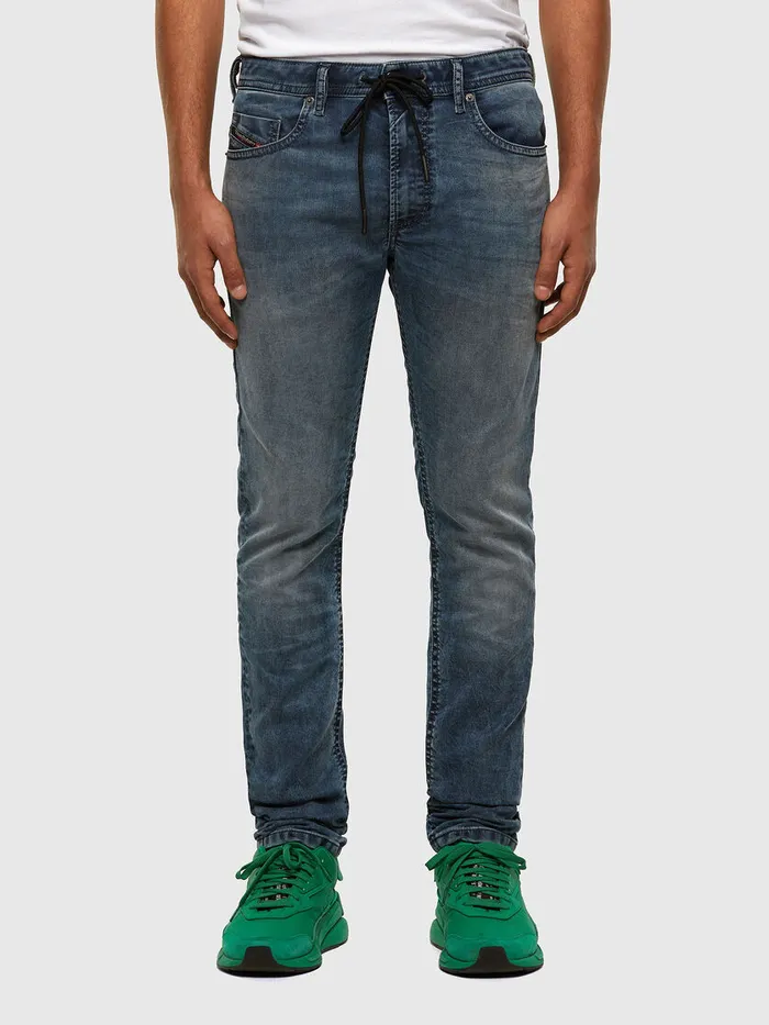 Diesel Slim Mens Thommer JoggJeans 069NZ Medium blue Gift for Friend
