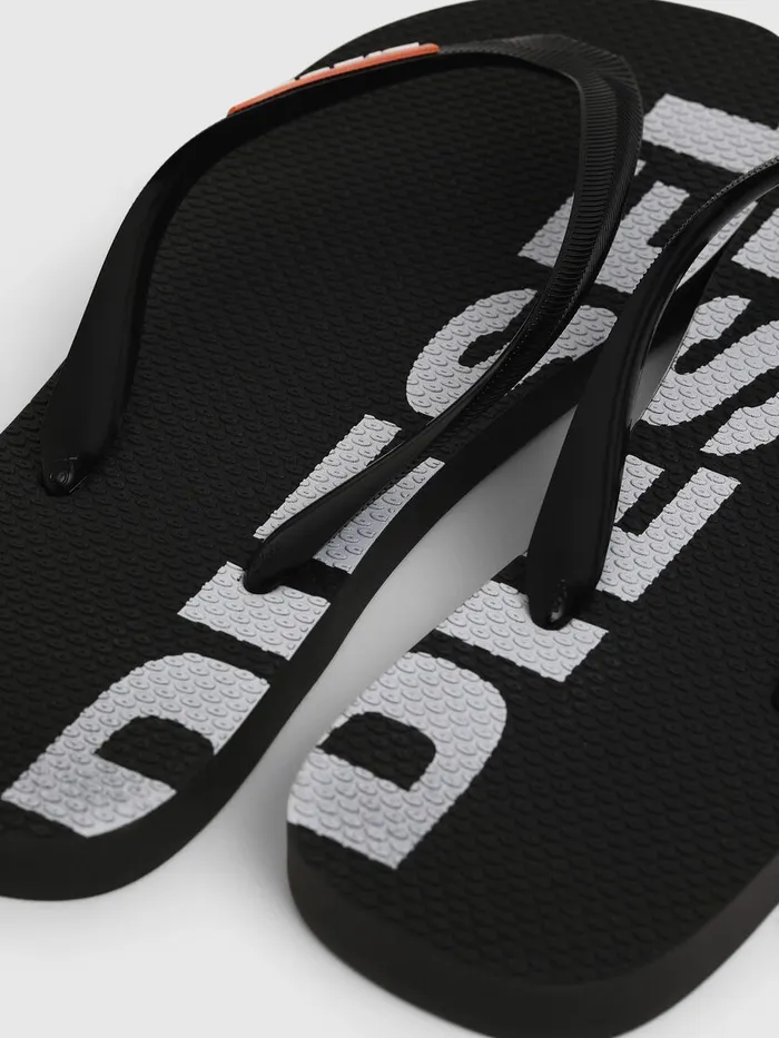 Diesel Slippers Mens SABRIIAN BlackWhite Near Me