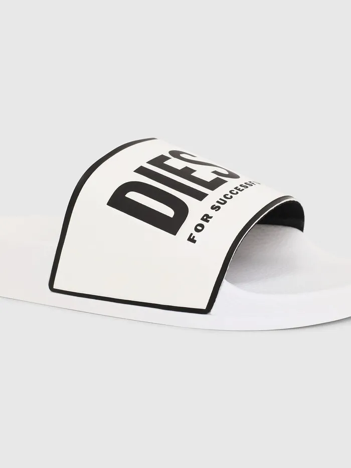 Diesel Slippers Mens SAVALLA White Gift 4 You