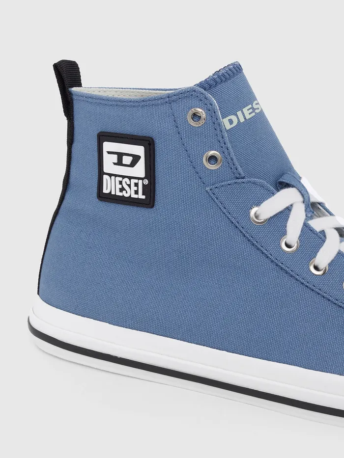 Diesel Sneakers Mens SASTICO MID CUT Light Blue Cheap On Sale