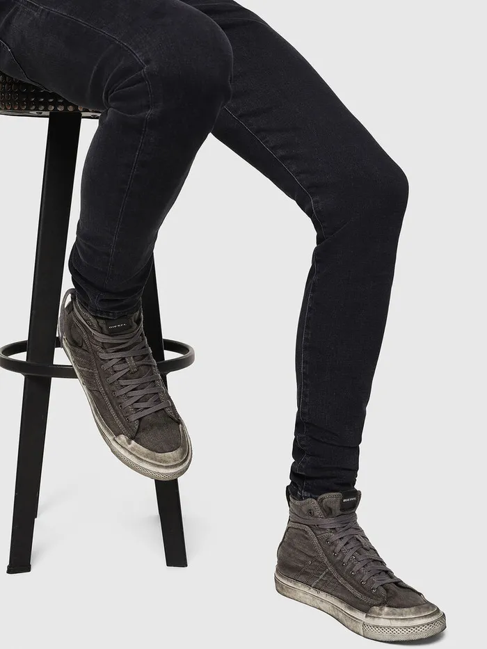 Diesel Sneakers Mens SASTICO MID LACE Dark grey Gift Ideas