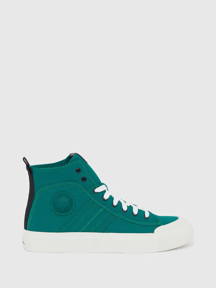 Diesel Sneakers Mens SASTICO MID LACE Water Green Cheap On Sale
