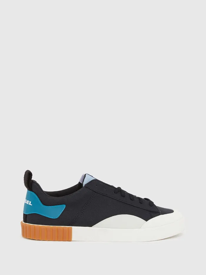 Diesel Sneakers Mens SBULLY LC BlackBlue For Sale