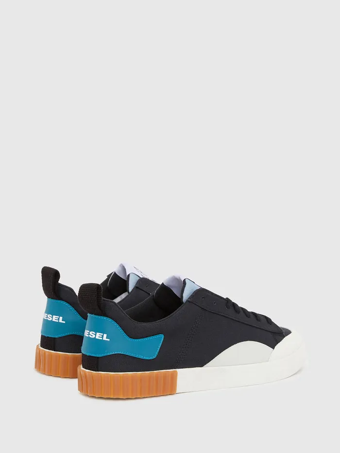 Diesel Sneakers Mens SBULLY LC BlackBlue For Sale