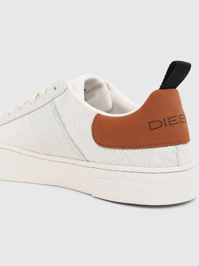 Diesel Sneakers Mens SCLEVER LOW LACE WhiteBrown On Sale