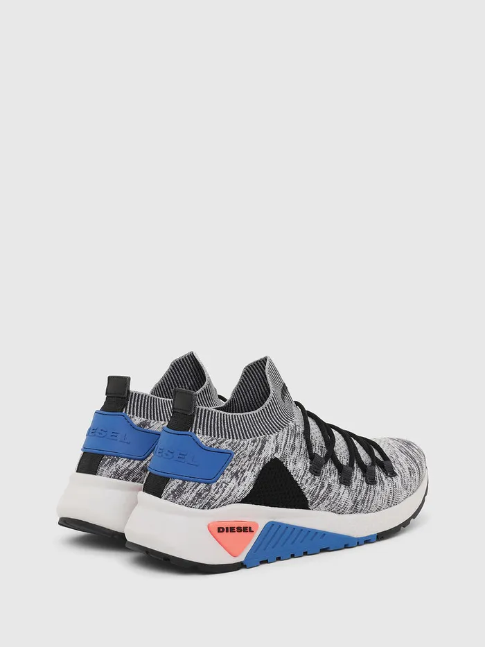 Diesel Sneakers Mens SKB ATHL LACE GreyBlue Gift Ideas