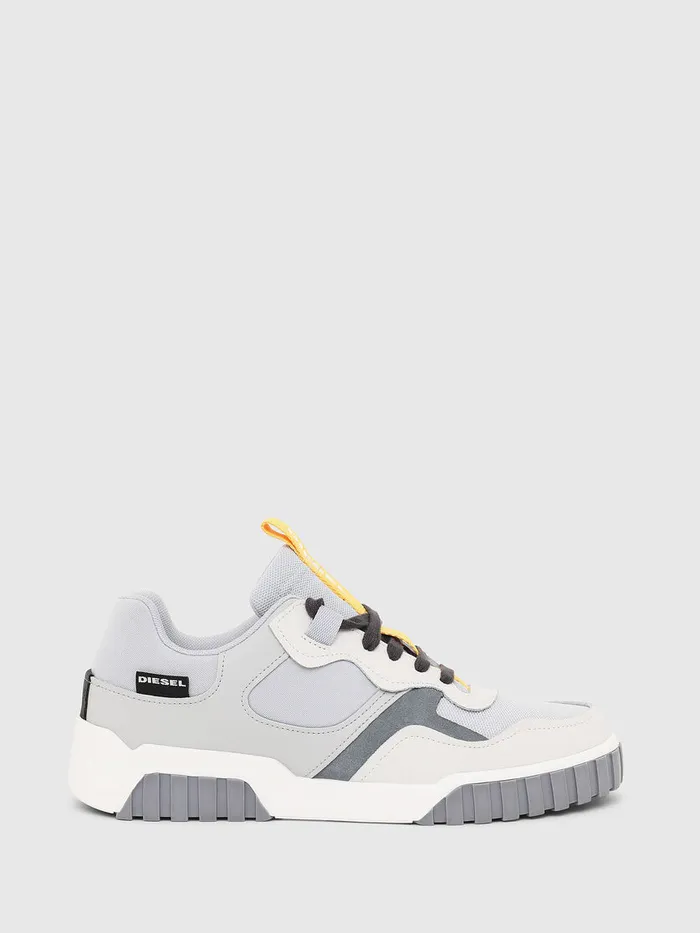 Diesel Sneakers Mens SRUA LOW SK Light Grey For Sale