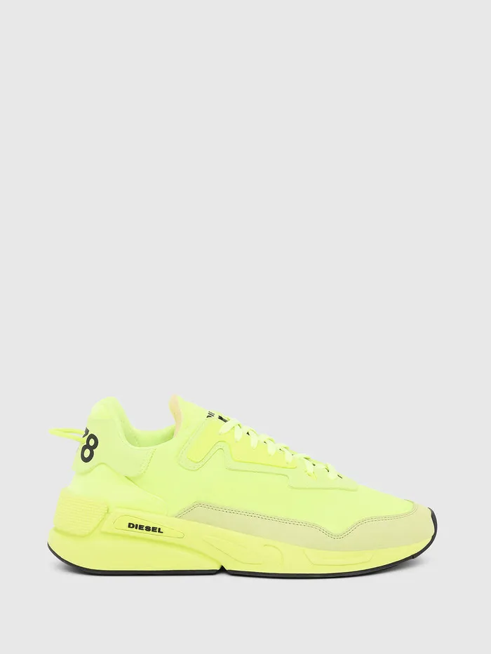 Diesel Sneakers Mens SSERENDIPITY LC Yellow Fluo Gift 4 You