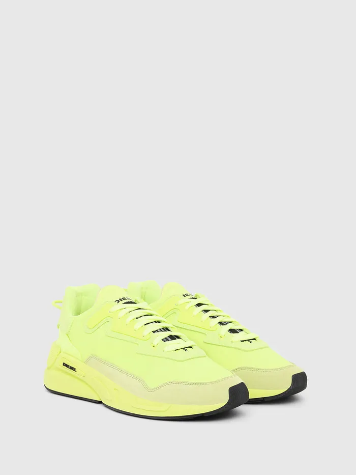 Diesel Sneakers Mens SSERENDIPITY LC Yellow Fluo Gift 4 You