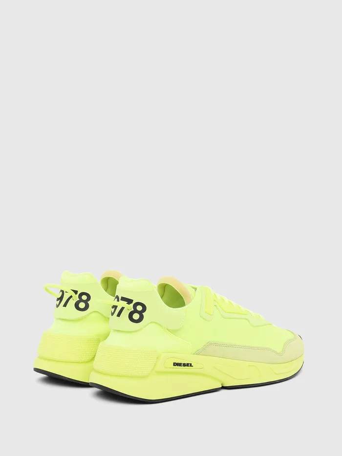Diesel Sneakers Mens SSERENDIPITY LC Yellow Fluo Gift 4 You