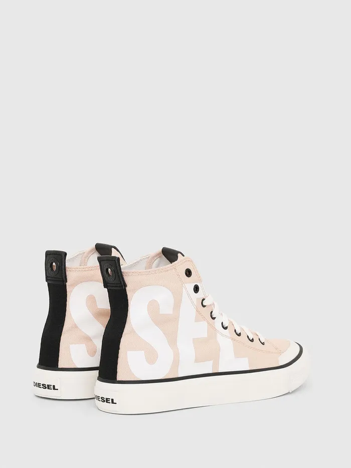 Diesel Sneakers Womens SASTICO MC W PinkWhite Gift Ideas